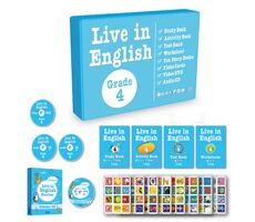 4.Sınıf İngilizce Öğrenme Seti Live in English