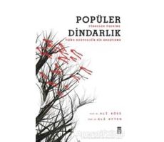 Popüler Dindarlık - Ali Ayten - Timaş Yayınları