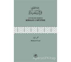 Çocuklara Mahsus Kıraat-ı Müfide - Mehmed Fuad - Fazilet Neşriyat