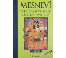 Mesnevi Tercemesi ve Şerhi Cilt: 5-6 - Abdülbaki Gölpınarlı - İnkılap Kitabevi