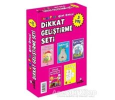 Okul Öncesi 5 Yaş Dikkat Geliştirme Seti (5 Kitap) - Afife Çoruk - Beyaz Panda Yayınları