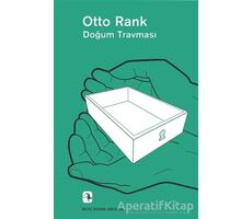 Doğum Travması - Otto Rank - Metis Yayınları