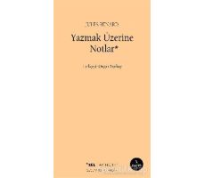 Yazmak Üzerine Notlar - Jules Renard - Sel Yayıncılık