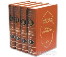 İhya’u Ulüm’id-Din (4 Kitap Takım Kutulu - Büyük Boy) - İmam-ı Gazali - Huzur Yayınevi