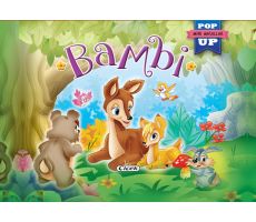 Pop-Up Mini Masallar - Bambi - Kolektif - Çiçek Yayıncılık