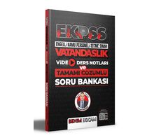 Benim Hocam 2022 EKPSS Vatandaşlık Video Ders Notları ve Tamamı Çözümlü Soru Bankası