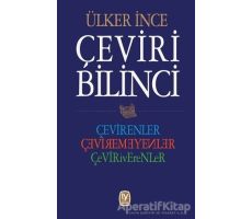 Çeviri Bilinci - Ülker İnce - Tekin Yayınevi
