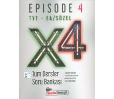 Kafa Dengi TYT EA-Sözel X4 Tüm Dersler Soru Bankası Episode-4