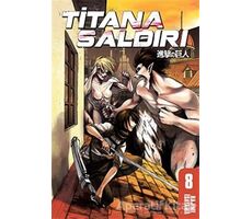 Titana Saldırı 8 - Hajime İsayama - Gerekli Şeyler Yayıncılık