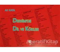 Dersim’de Dil ve Kökler - Ali Kaya - Can Yayınları (Ali Adil Atalay)