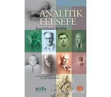 Analitik Felsefe - Jean-Gerard Rossi - Bilge Kültür Sanat