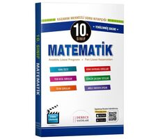 Derece 10. Sınıf Matematik Kazanım Merkezli Soru Kitapçığı Modüler Set