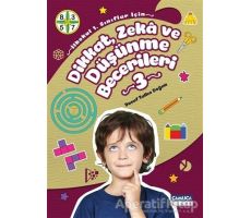 Dikkat Zeka ve Düşünme Becerileri 3 - Yusuf Talha Doğan - Çamlıca Çocuk Yayınları