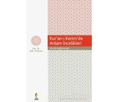 Kur’an-ı Kerim’de Anlam İncelikleri - Sabri Türkmen - Çıra Yayınları