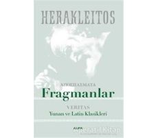 Fragmanlar - Herakleitos - Alfa Yayınları