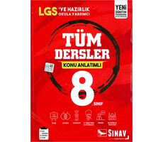 Sınav 8.Sınıf Tüm Dersler Konu Anlatımlı