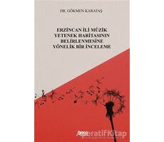 Erzincan İli Müzik Yetenek Haritasının Belirlenmesine Yönelik Bir İnceleme