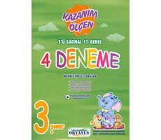 Okyanus 3. Sınıf Kazanım Ölçen 4 lü Deneme