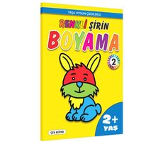 Renkli Şirin Boyama 2 2+ Yaş - Kolektif - Pinokyo Yayınları