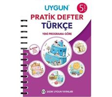 Sadık Uygun 5. Sınıf Türkçe Pratik Defter