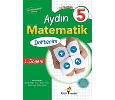 Aydın 5. Sınıf 1. Dönem Matematik Defterim