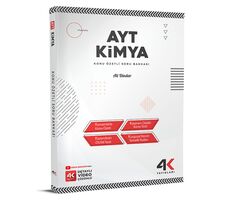 AYT Kimya Konu Özetli Soru Bankası 4K Yayınları