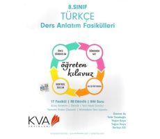 KVA Koray Varol 8. Sınıf Türkçe Öğreten Kılavuz Ders Anlatım Föyleri