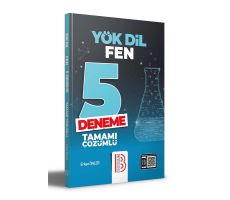 Benim Hocam YÖKDİL Fen Tamamı Çözümlü 5 Deneme