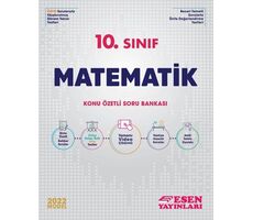 Esen 2022 10. Sınıf Matematik Konu Özetli Soru Bankası