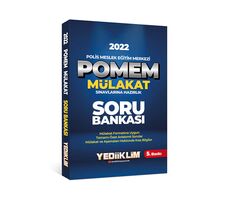 Yediiklim 2022 POMEM Mülakat Sınavlarına Hazırlık Soru Bankası