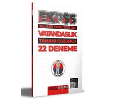 Benim Hocam 2022 EKPSS Vatandaşlık Tamamı Çözümlü 22 Deneme