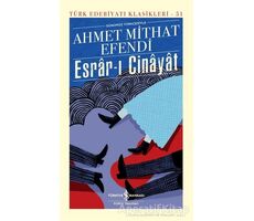 Esrar-ı Cinayat - Ahmet Mithat Efendi - İş Bankası Kültür Yayınları