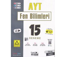 Üçgen Akademi AYT Fen Bilimleri 15 li Deneme Sınavı