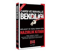 Yargı Çarşı ve Mahalle Bekçiliği Sınavına Hazırlık Konu Anlatımı