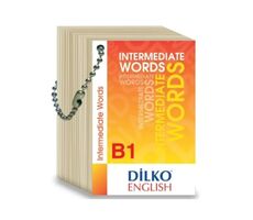 Dilko B1 Intermediate Words Kelime Kartı