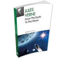 From The Earth To The Moon - Jules Verne - (İngilizce) Maviçatı Yayınları