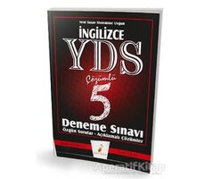 İngilizce YDS Çözümlü 5 Deneme Sınavı Özgün Sorular - Açıklamalı Çözümler