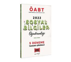 Yargı 2022 ÖABT Sosyal Bilgiler Öğretmenliği Tamamı Çözümlü 5 Deneme