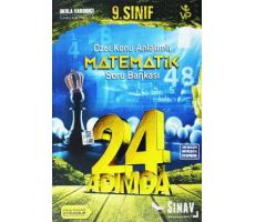 Sınav 9.Sınıf Matematik 24 Adımda Özel Konu Anlatımlı Soru Bankası