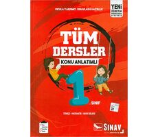 Sınav 1.Sınıf Tüm Dersler Konu Anlatımlı