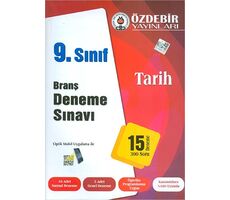 Özdebir 9.Sınıf Tarih Branş Deneme Sınavı