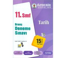 Özdebir 11.Sınıf Tarih Branş Deneme Sınavı