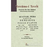 Tercüme-i Tevrìt - Beytullah Bekar - Kriter Yayınları