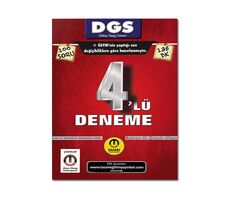 Tasarı DGS Son Format 4 lü Çözümlü Deneme