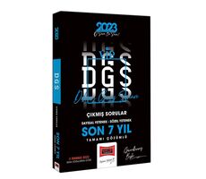 Yargı 2023 DGS Son 7 Yıl Tamamı Çözümlü Çıkmış Sınav Soruları