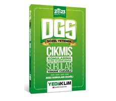 Yediiklim 2023 DGS Prestij Serisi Sözel Yetenek Konularına Göre Tamamı Çözümlü Çıkmış Sorular