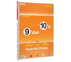 Tonguç Akademi 9’dan 10’a Edebiyat Tarih Coğrafya Hazırlık Kitabı