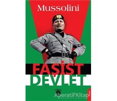 Faşist Devlet - Mussolini - Dorlion Yayınları