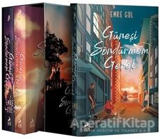 Güneşi Söndürmem Gerek Kutulu Set - 3 Kitap Takım - Emre Gül - Ren Kitap