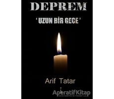 Deprem - Arif Tatar - İkinci Adam Yayınları